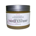 Load image into Gallery viewer, Organic Face Mask to Nourish and Brighten Pumpkin and Flaxseed Vitamin C 2 oz