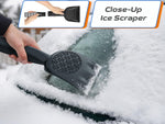 Load image into Gallery viewer, Tra42.4 inch Extendable Snow Brush Mini Snow Shovel Ice Scraper for Car Windshield with Foam Grip for Cars SUV Trucks Detachable ar Scraper No Scratch Heavy Duty Long Handle Ice Remover