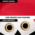 Load image into Gallery viewer, Combo Pack 6 Ft Tangle Free Aluminum Spinning Flagpole and Trinidad and Tobago