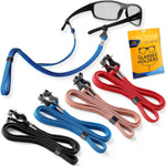 Load image into Gallery viewer, Eyeglasses String Holder Straps Cord 4 Pcs Nylon Premium Eyeglass Chains 28 inch