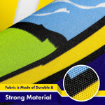 Load image into Gallery viewer, G128 5 Pack: Montana MT State Flag 3x5 Ft LiteWeave Pro Series Printed 150D Polyester Indoor/Outdoor, Vibrant Colors, Brass Grommets, Thicker and More Durable Than 100D 75D Polyester