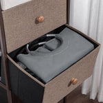 Load image into Gallery viewer, 82L Large Laundry Basket Collapsible Grey Silver Fabric Hamper Foldable Laundry Bag With Handles Waterproof Washing Clothes Bin Bag Dirty Cloth Storage