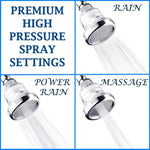 Load image into Gallery viewer, Water Softener Shower Head Filter Chlorine & Fluoride Filter Rain Showerhead