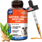 Load image into Gallery viewer, Dog Yeast & Anti-Itch Supplement Drops Skin Ears & Allergy Relief