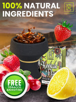 Load image into Gallery viewer, Hookah Flavor Pink Lemonade 176 ounce (50 Gram) Nicotine Free Herbal Hookah Shisha Tobacco Free Hookah Tobacco & Nicotine Free Shisha Pink Lemonade Shisha Hookah Flavors