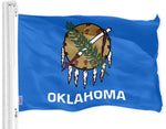 Load image into Gallery viewer, Oklahoma OK State Flag 3x5 Ft Printed 150D Polyester Indoor Outdoor Vibrant