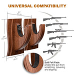 Load image into Gallery viewer, Gun Rack Wall Mount Hold Up Displays Horizontal Gun Store and Shotgun Bow Hooks