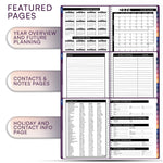 Load image into Gallery viewer, 2025 Appointment Book & Planner 6.5x8.5 inch Large Tabbed Daily Hourly Weekly