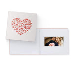 Load image into Gallery viewer, Heirloom Heart Video Book Create Your Own Digital Greeting Card Gift with Your Memories Anniversary Christmas Wedding Plays 10 Minutes of Video and Photos