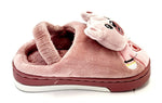 Load image into Gallery viewer, Kids House Shoes Faux Fur Slippers Pink