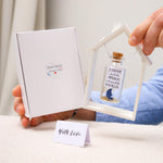 Load image into Gallery viewer, Anniversary Present for Her & Him Valentines Day Romantic Gift to Boyfriend Girlfriend Message I Love You Gifts Wife Husband (Moon in Big Bottle I Love You In Wooden Frame)