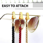 Load image into Gallery viewer, Glasses Strap String Holder Cord Terylene Eyeglasses Gold Chains 3 Pcs