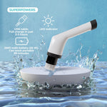 Load image into Gallery viewer, Portable Electric Spin Scrubber for Cleaning Bathroom Kitchen Car White 7 in 1