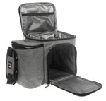 Load image into Gallery viewer, Large Meal Prep Lunch Box Insulated Lunch Box For Women Men Gray Color