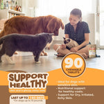 Load image into Gallery viewer, Skin and Coat Supplement with Fish Oil for Dogs Cats Dog Itch Relief with