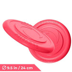 Load image into Gallery viewer, Dog Frisbee Toy Safe for Teeth Outdoor Floating Flying Disk for Small Medium Dog