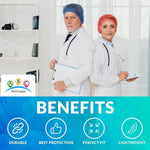 Load image into Gallery viewer, Disposable Hair Net for Men Women 21 Disposable Hair Net for Men Women 21 inch Pack of 100 Dark Blue Hair Covers for Nurses Polypropylene Bouffant Hair Nets with Stretch Band Disposable Hair Caps for Nurses and Chefs