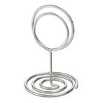 Load image into Gallery viewer, 10 Pack Table Number Holders for Wedding Silver Place Card Holder Table Sign Holders Picture Photo Holders for Tables Mini Table Number Stands Silver Small Table Number Holders Clip Stand