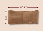 Load image into Gallery viewer, Leather Eyeglass Case Genuine Leather Protects Sunglasses Eyeglasses Pouch