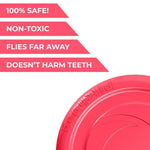 Load image into Gallery viewer, Dog Frisbee Toy Safe for Teeth Outdoor Floating Flying Disk for Small Medium Dog