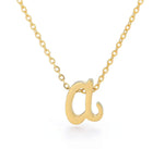 Load image into Gallery viewer, SIGONNA Initial Necklaces for Women 18k Gold Plated Pendant Chain Personalized Letter Necklace A Z Dainty Gold Choker Necklaces Necklaces for Teen Girls Girls Womens Necklaces