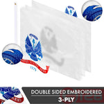 Load image into Gallery viewer, US Army Flag 210D Embroidered Polyester 3x5 Ft Double Sided 3ply