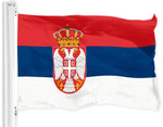 Load image into Gallery viewer, Serbia (Serbian) Flag 150D Printed Polyester 3x5 Ft
