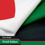 Load image into Gallery viewer, G128 Combo Pack: USA American Flag 3x5 Ft 150D Printed Stars & Palestine Flag 3x5 Ft 150D Printed