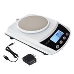 Load image into Gallery viewer, Ounce Carat and Gram Scale 0.01g Accuracy 600g Capacity Digital Balance Electronic Scale LCD for Science Lab USB Charger and AC DC Adapter Included