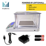 Load image into Gallery viewer, Ounce and Gram Scale 0.01g Accuracy Electronic Balance Digital Scale Digital Balance Lab Balance 600g – Windshield USB Charger AC DC Adapter Included
