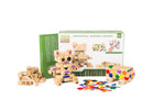 Load image into Gallery viewer, EcoBricks Bamboo Education Set 88pcs
