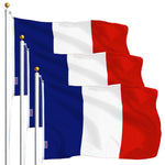 Load image into Gallery viewer, France French Flag 3x5 Ft 3Pack Printed Polyester By G128