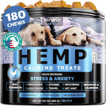 Load image into Gallery viewer, Natural Calming Chews for Dogs with Hemp Oil & Valerian Root Supports