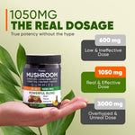 Load image into Gallery viewer, Purawex Mushroom Gummies, 20 in 1 Mushroom Complex 1050 MG, Cordyceps, Reishi,