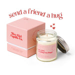 Load image into Gallery viewer, Hug in A Jar Candles Gifts for Women Sweet Fig Grapefruit 13 oz Long Lasting 60