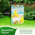 Load image into Gallery viewer, Garden Flag Summer Decoration All You Need is Summer Gnome 12x18 Inch Printed