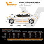 Load image into Gallery viewer, Sound Deadening Material 2.3mm 37.6 sqft Noise Insulation & Dampening