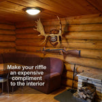 Load image into Gallery viewer, Gun Rack Wall Mount Natural Wood Hold Up Displays Horizontal Store Gun Rack