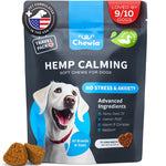 Load image into Gallery viewer, Calming Chews for Dogs Anxiety Treats with Melatonin Valerian Root Chamomile