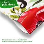 Load image into Gallery viewer, Combo Pack Garden Flag Stand Black 36x16 in and Garden Flag 12x18 in Patriotic