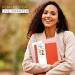 Load image into Gallery viewer, 2026 Appointment Book Planner 6.5 x 8.5 inch Large Peach Tabbed Daily Hourly Weekly Planner Schedule Book 30 Minute time Slots Business & Personal Planner Jan 2026 Dec 2026