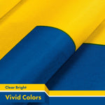 Load image into Gallery viewer, Sweden Swedish Flag 3x5 Ft 2Pack 150D Printed Polyester By G128