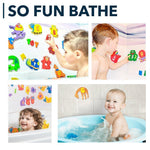 Load image into Gallery viewer, Foam Bath Toys Premium Educational Floating Bathtub Preschool Alphabet 52 Pcs