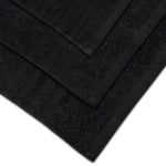 Load image into Gallery viewer, 12 Pcs Bath Towel Set for Bathroom Wealuxe Collection Black 100% Cotton Soft