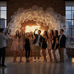 Load image into Gallery viewer, Balloon Garland Arch Kit 146 Pcs Clear Balloons for Baby Shower Birthday Gender Reveal Wedding Party DIY Kit