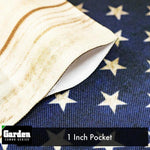 Load image into Gallery viewer, Combo Pack Garden Flag Stand Black 36x16 Inch Garden Flag 12x18 Inch God Bless