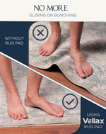 Load image into Gallery viewer, Non Slip Rug Pad Gripper 2x3 Ft Anti Skid Carpet Mat Provides Protection