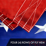 Load image into Gallery viewer, American Flag 300D Embroidered Polyester 5x8 Ft