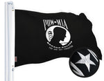 Load image into Gallery viewer, G128 POW MIA Flag Embroidered 4x6 FT Spun Polyester