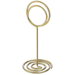 Load image into Gallery viewer, 10 Pack Table Number Holders for Wedding Gold Place Card Holder Table Sign Holders Picture Photo Holders for Tables Mini Table Number Stands Gold Small Gold Table Number Holders Clip Stand